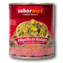 JALAPENOS SLICES (EN MORCEAUX) - 2.8KG