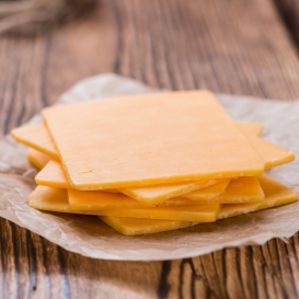 CHEDDAR 100% a fette (50x20g) - 1KG