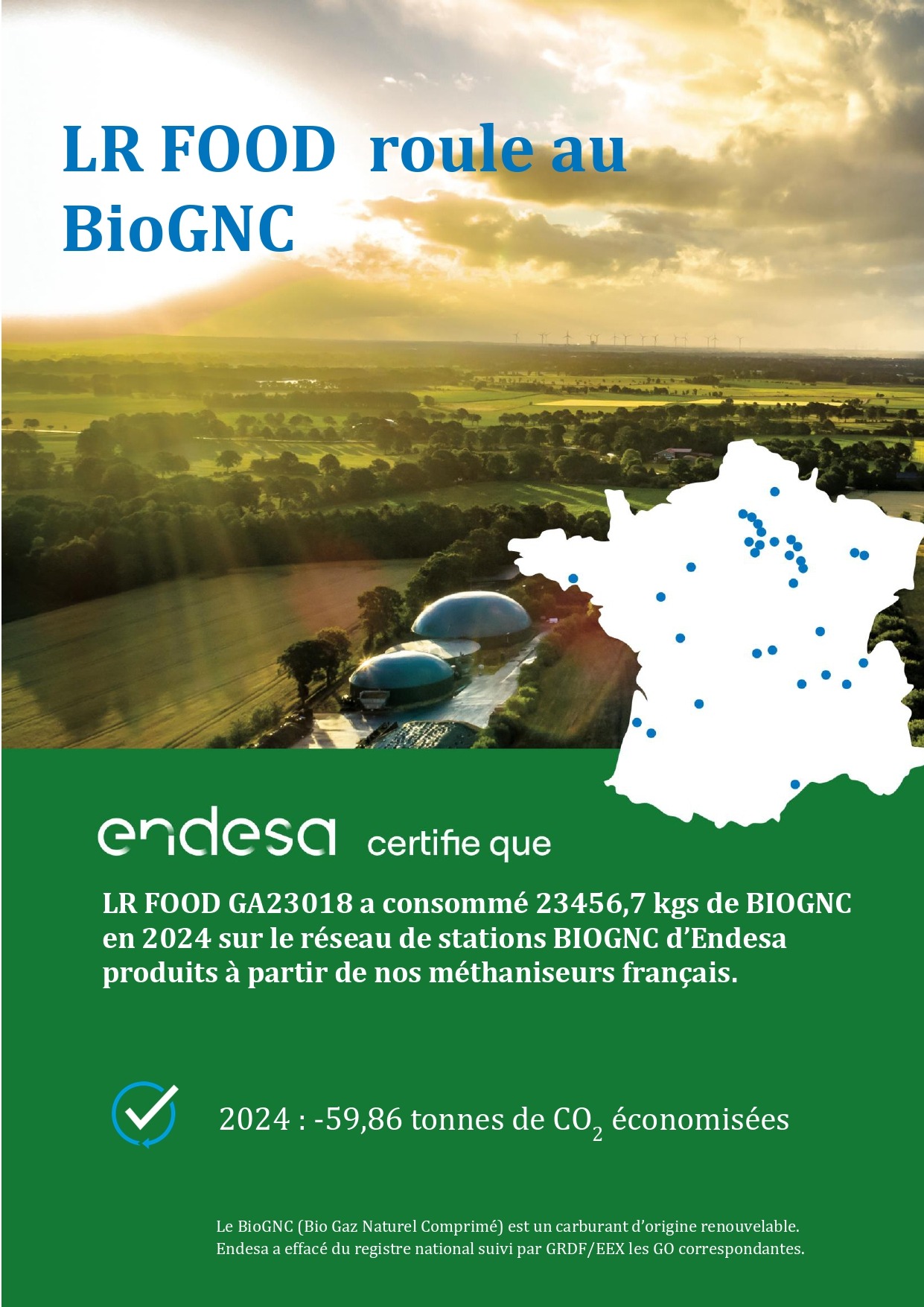 Un transport plus propre pour un avenir plus vert avec LR Food !